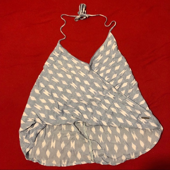 NWT Abercrombie Wrap Front Halter Cami - Picture 2 of 3
